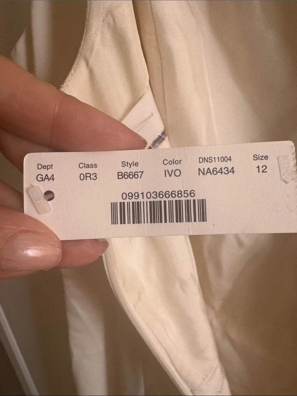 NWT J Crew formal Ivory V-Neck Maxi Dress